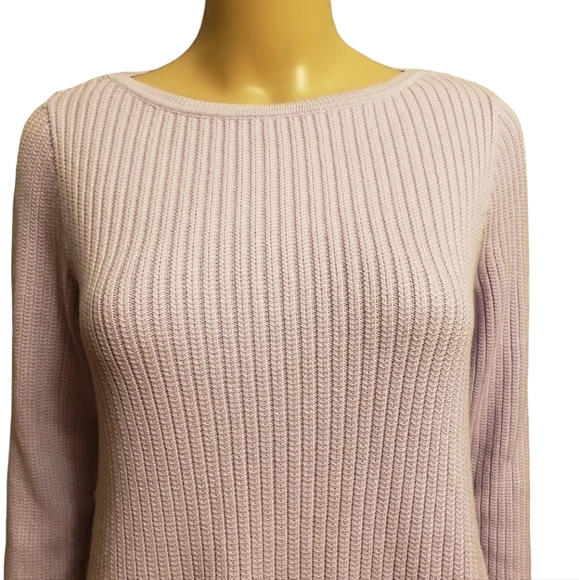 J. Jill Lilac Purple Ribbed Sweater Size XS - Picture 2 of 11